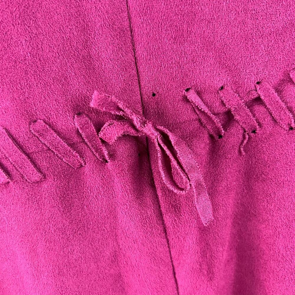 Cece Womens Mini A Line Dress Purple Stretch V Neck Lined Sleeveless Tie Back 12 - Picture 10 of 10